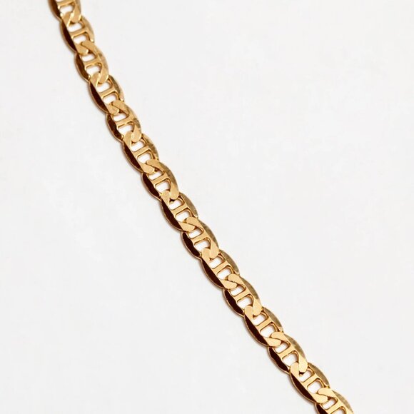 Wolf Circus Toni Necklace in Gold Vermeil Mariner Chain - Picture 6 of 6